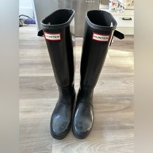 Hunter boots womens size 8